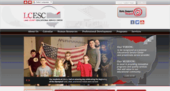 Desktop Screenshot of lakeesc.org